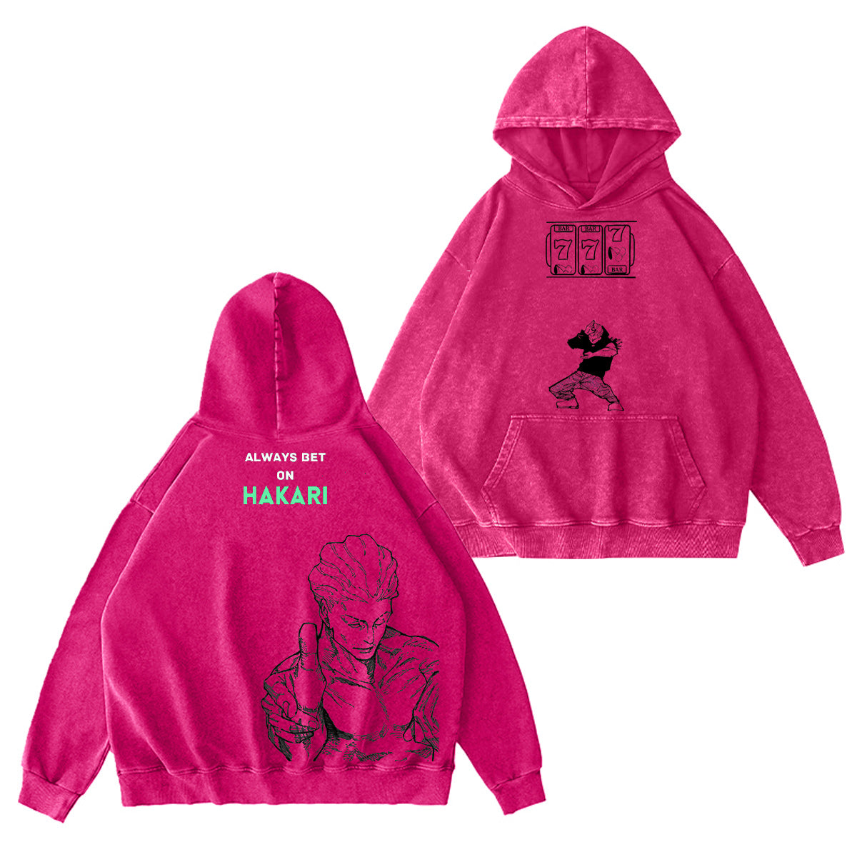 Hakari Kinji Jujutsu Kaisen Washed T-shirt/Crewneck/Hoodie