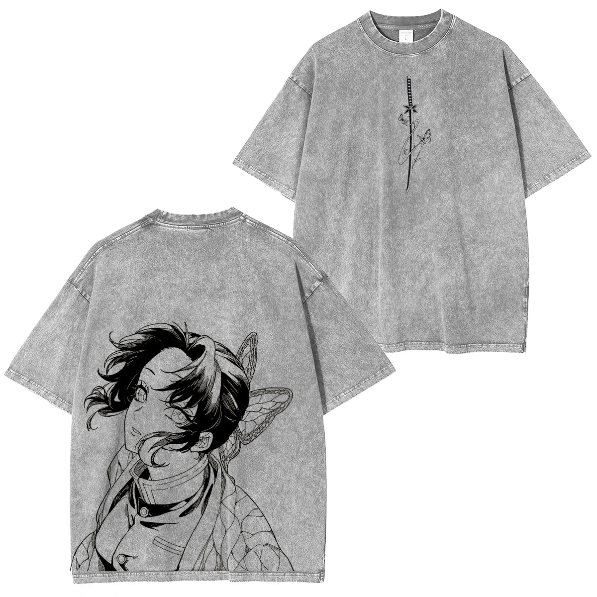 Demon Slayer Unisex Washed T-Shirt