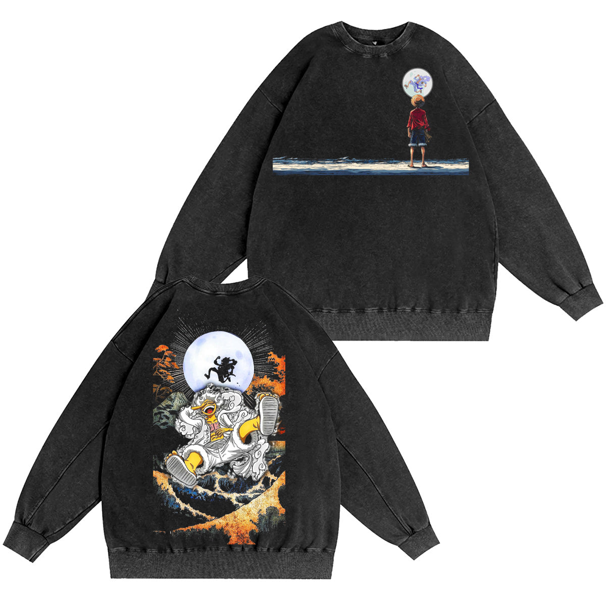 One Piece Washed T-shirt/Crewneck/Hoodie