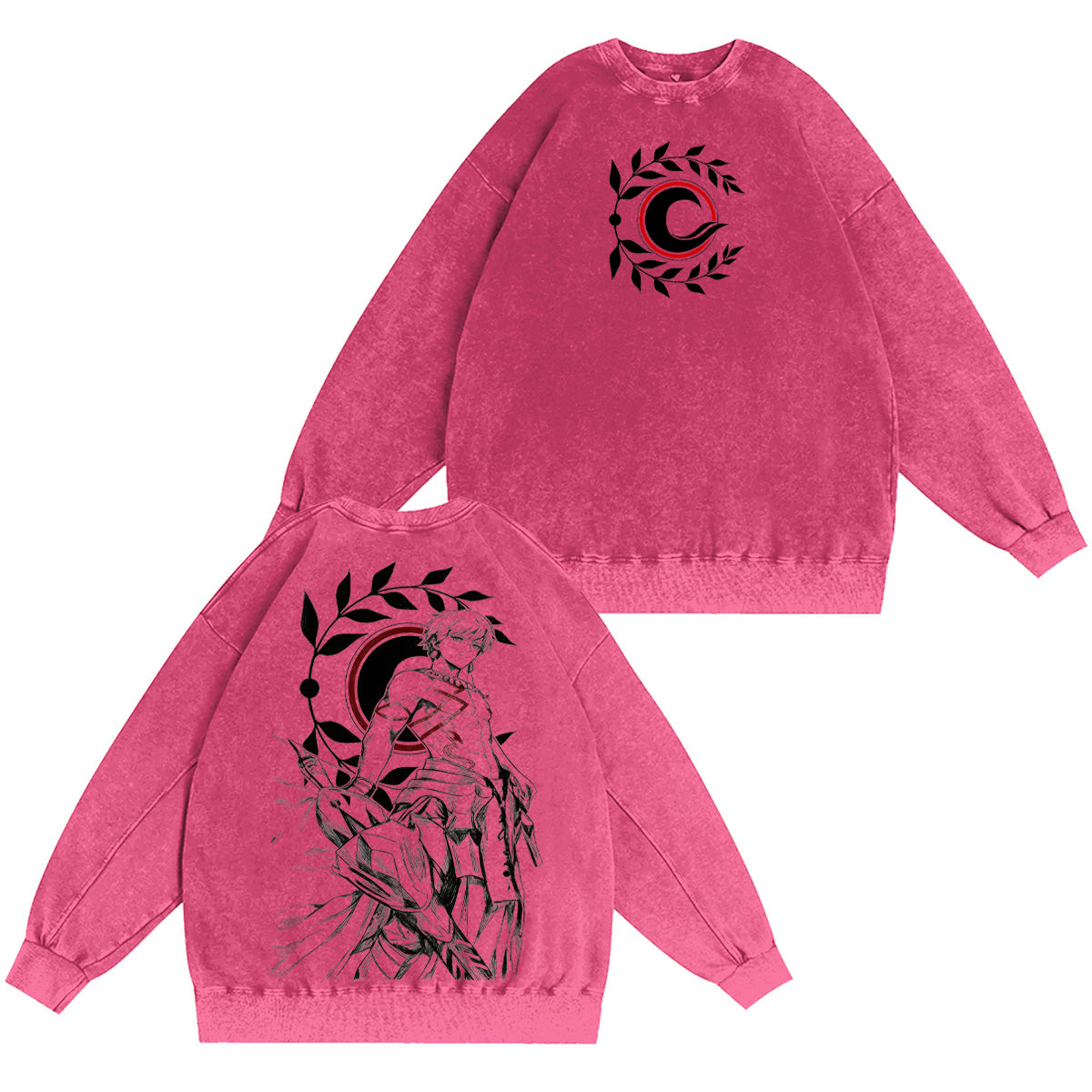 Asta Black Clover Washed T-shirt/Crewneck/Hoodie