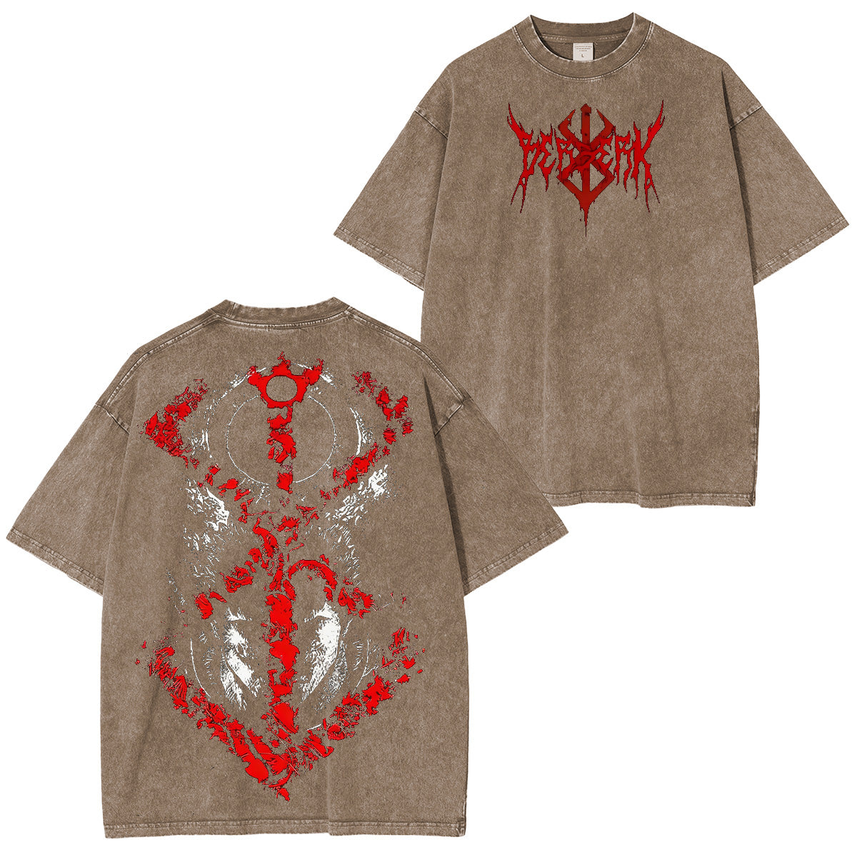 Guts Berserk Washed T-shirt/Crewneck/Hoodie