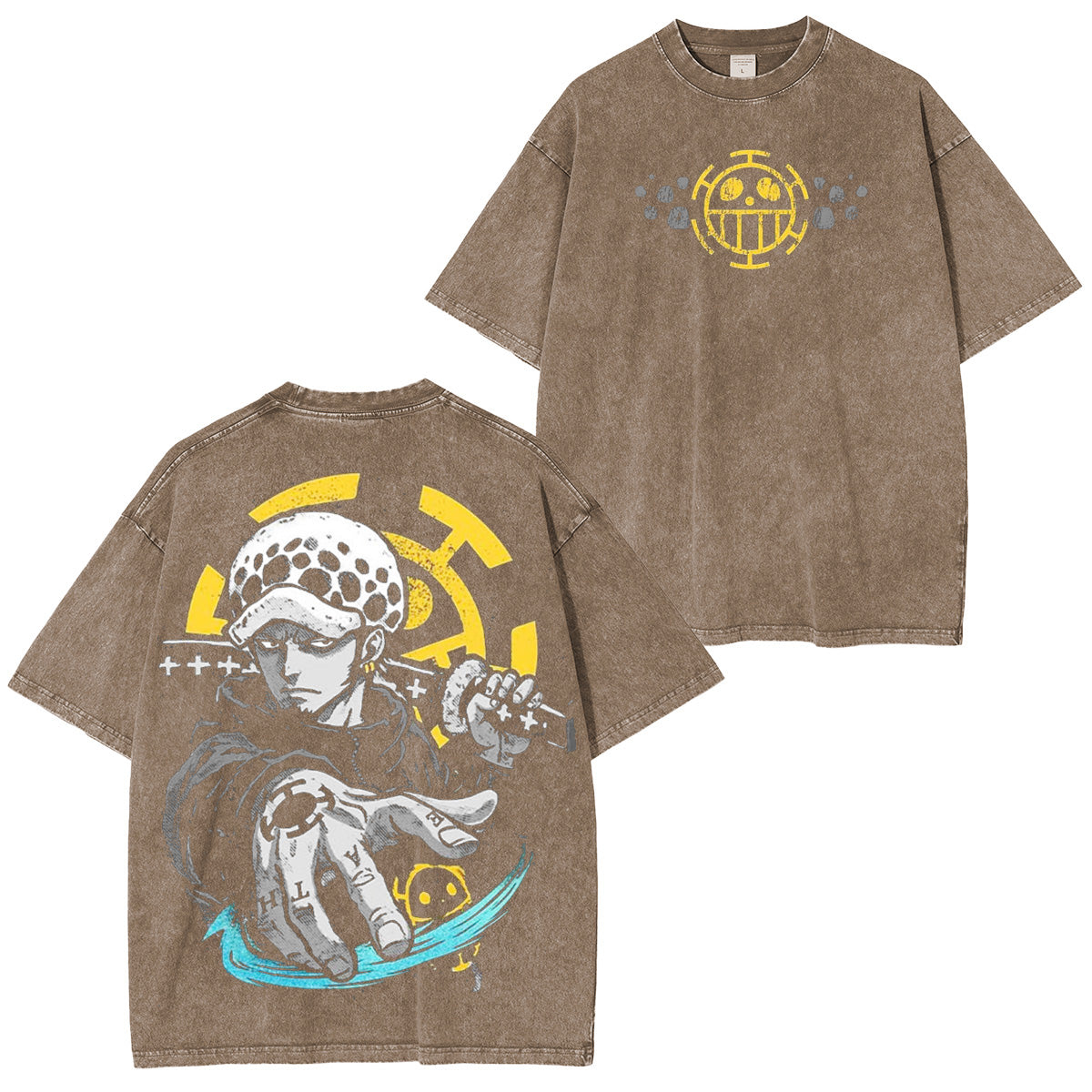 One Piece Washed T-shirt/Crewneck/Hoodie
