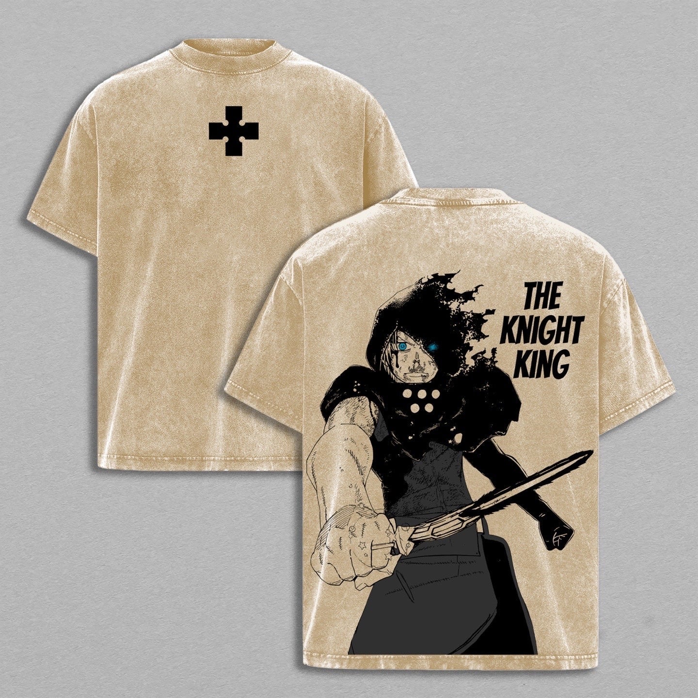 Arthur Boyle Fire Force Anime Washed T-shirt/Crewneck/Hoodie