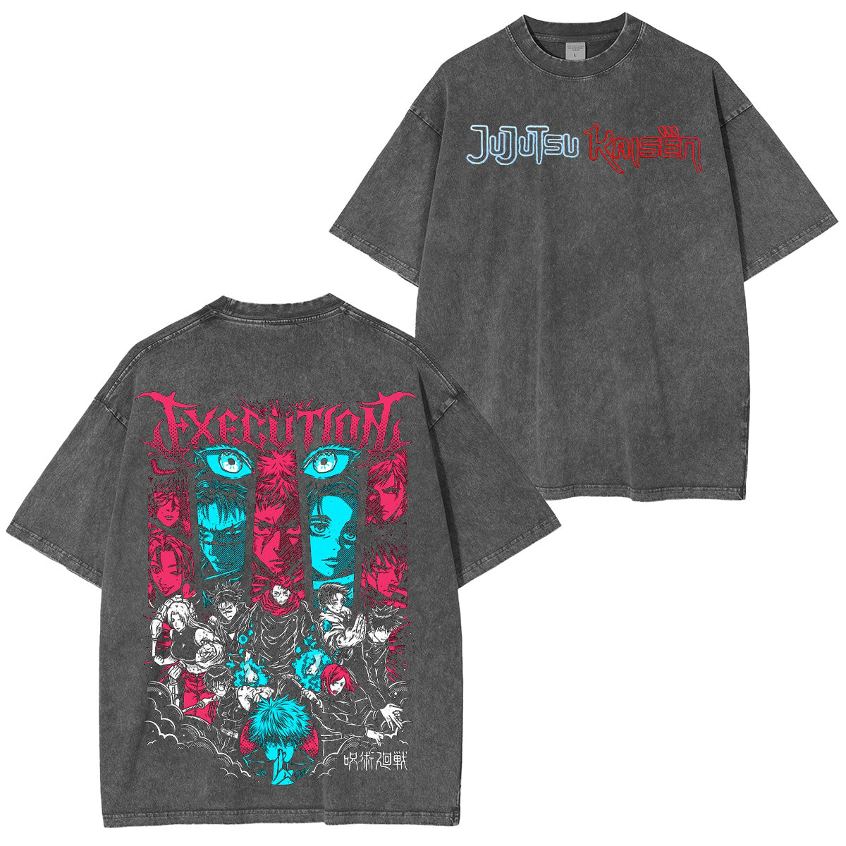 Jujutsu Kaisen Washed T-shirt/Crewneck/Hoodie