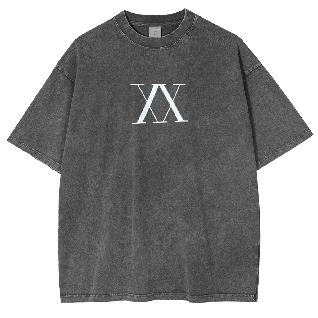 Hunter x Hunter Anime Printed Oversized Washed T-Shirt