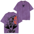 Hashibira Inosuke Demon Slayer Anime Unisex Washed T-Shirt