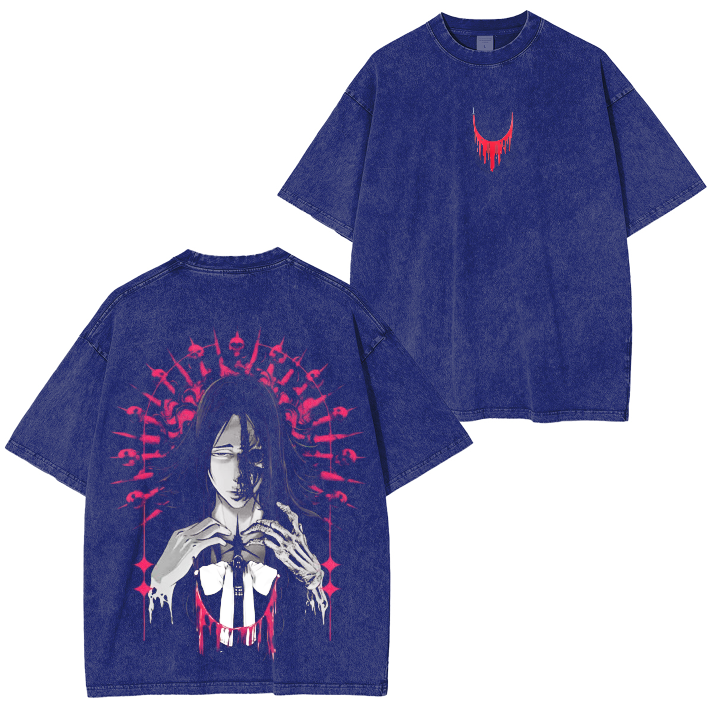 Hot Anime Bleach Kuchiki Byakuya Printed Tee