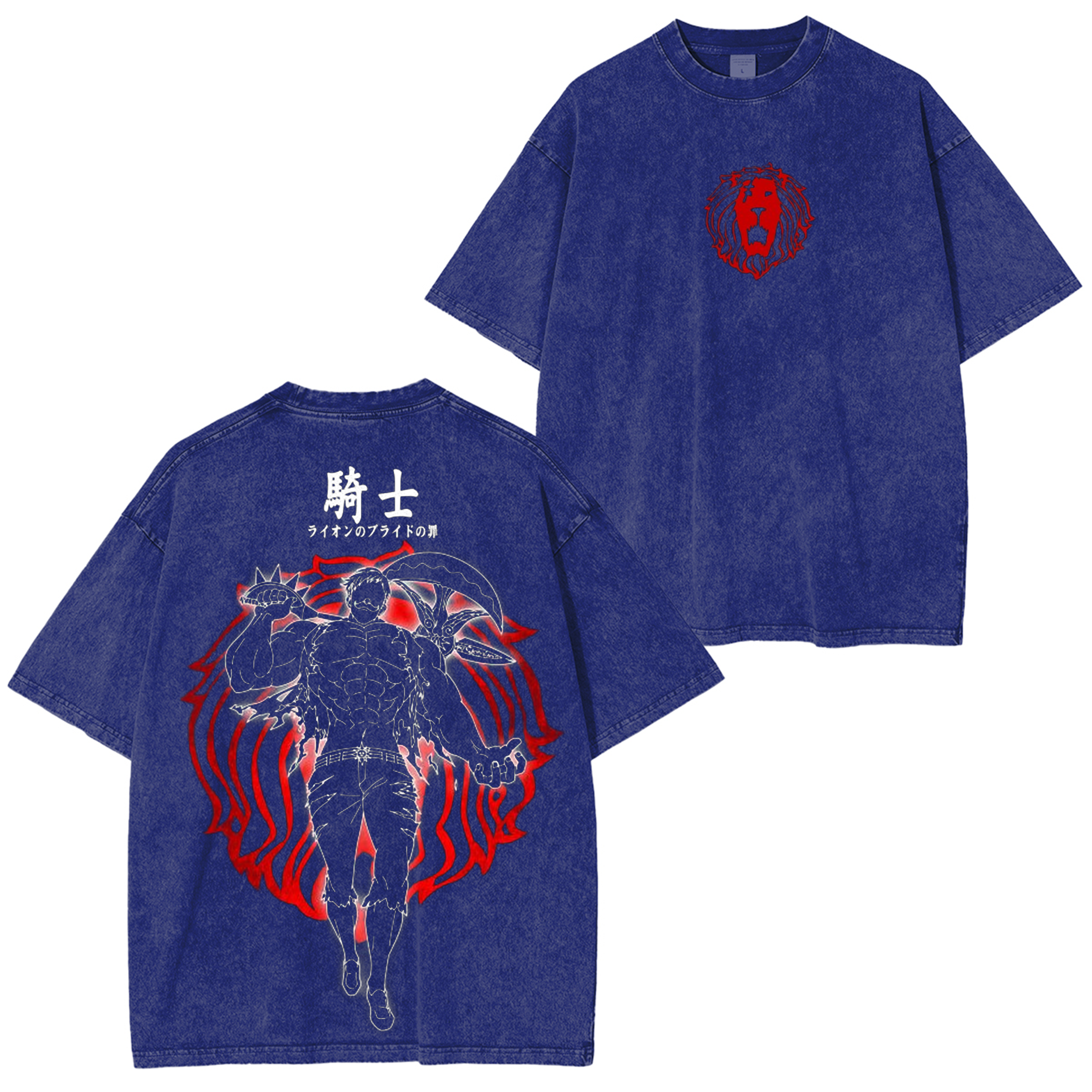 The Seven Sins Vintage Unisex Washed T-Shirt