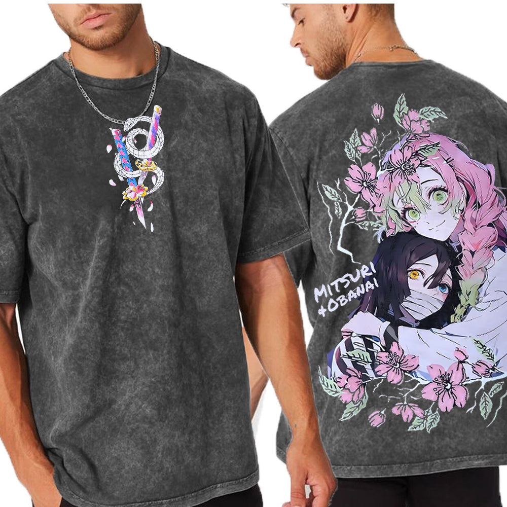 Demon Slayer Unisex Washed T-Shirt