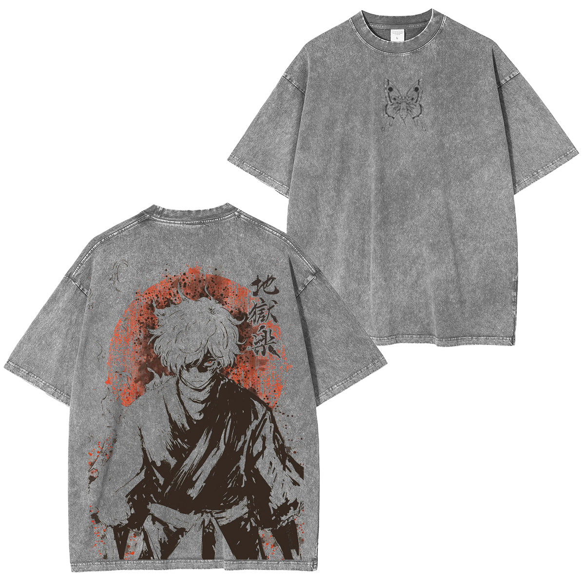 Hell's Paradise Gabimaru Washed T-Shirt