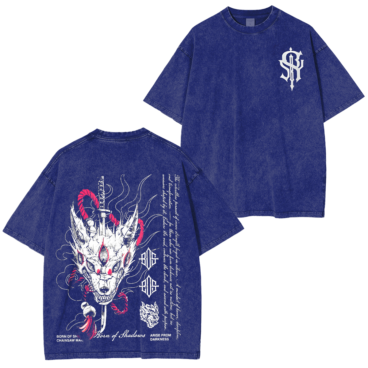 Chainsaw Man 'Kon' Vintage Washed Unisex T-Shirt