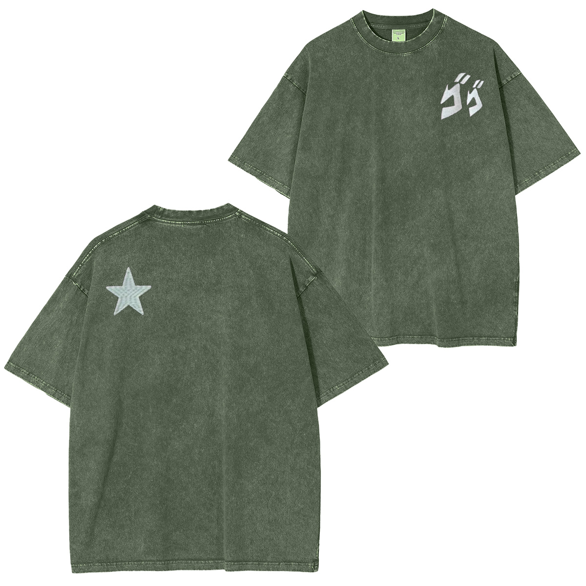 Jojo Bizarre Adventure Vintage Washed Unisex T-Shirt