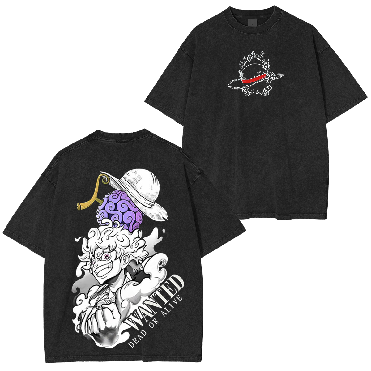 One Piece Vintage Washed Unisex T-Shirt