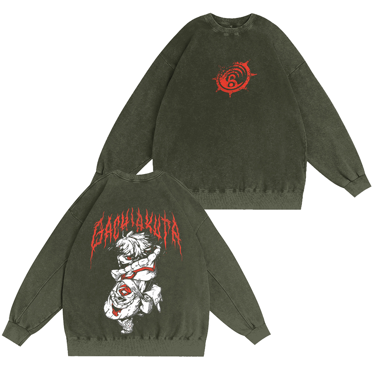 Gachiakuta Vintage Washed T-shirt/Crewneck/Hoodie