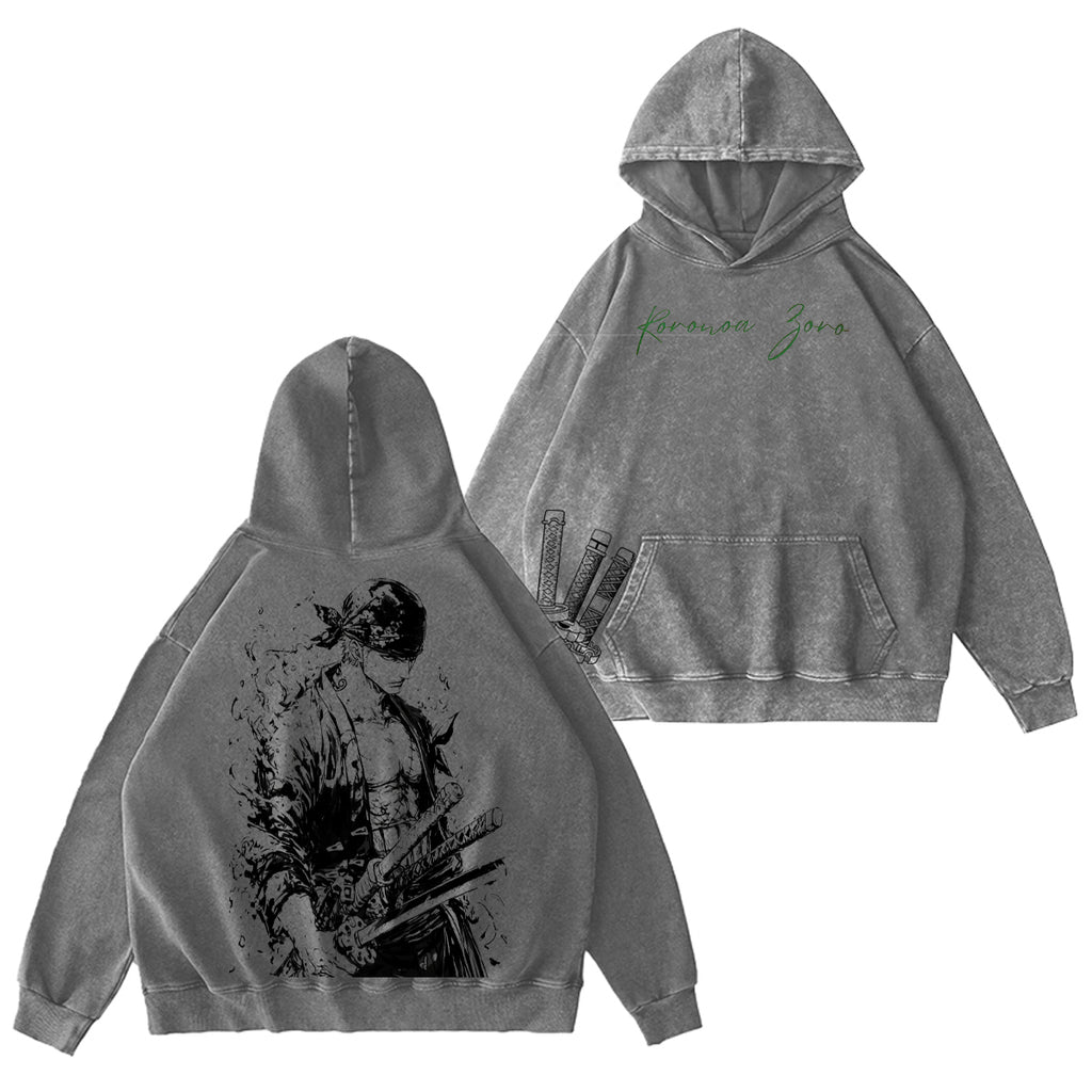 One Piece Vintage Washed T-shirt/Crewneck/Hoodie