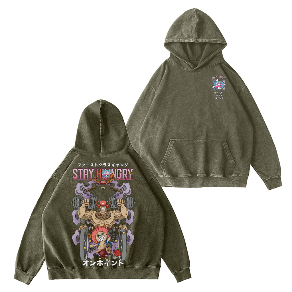 One Piece Vintage Washed T-shirt/Crewneck/Hoodie