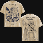 Asta x Black Bulls Black Clover Anime Washed T-shirt/Crewneck/Hoodie
