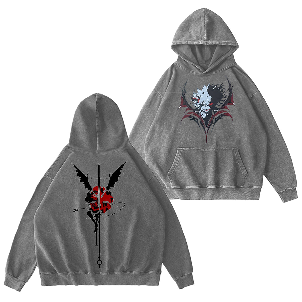 Black Clover Vintage Washed T-shirt/Crewneck/Hoodie