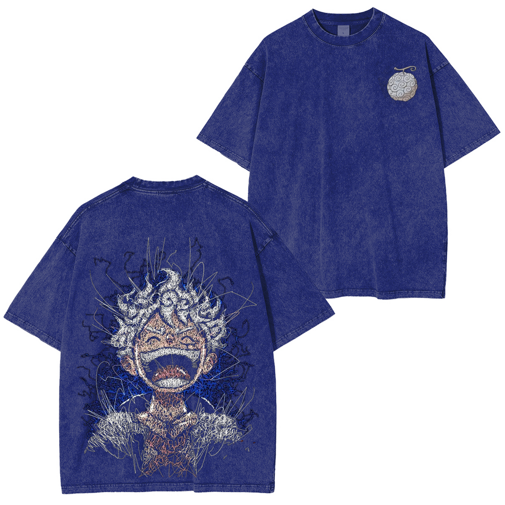 Monkey D. Luffy One Piece Washed T-shirt/Crewneck/Hoodie