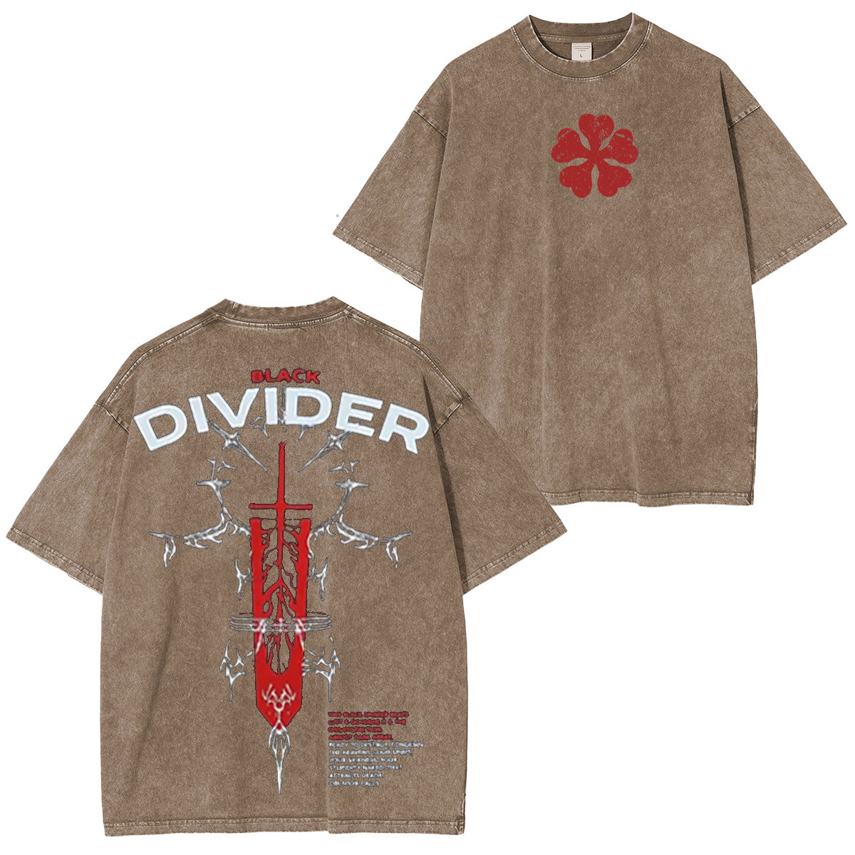 Black Clover Washed T-shirt/Crewneck/Hoodie