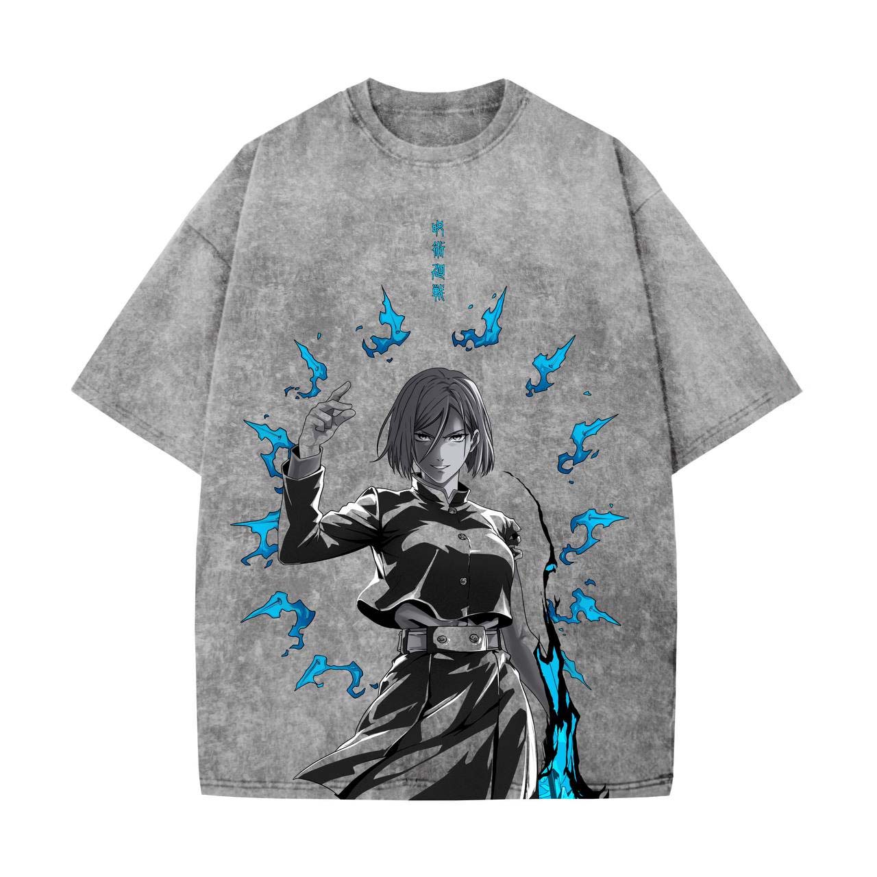 Nobara Jujutsu Kaisen Unisex Washed T-Shirt
