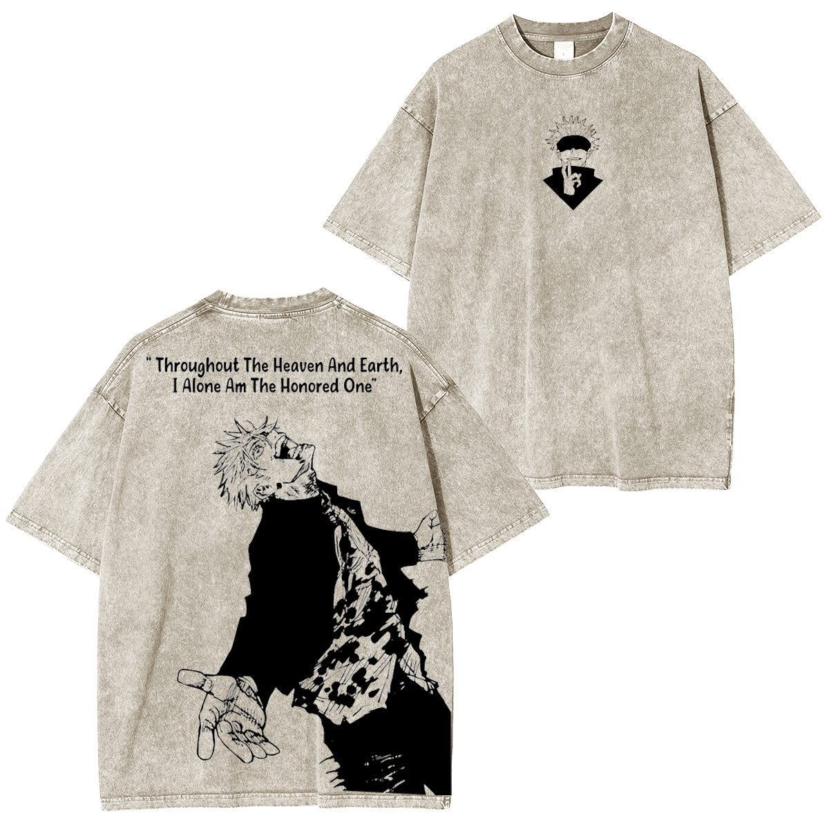 Satoru Gojo Washed T-shirt