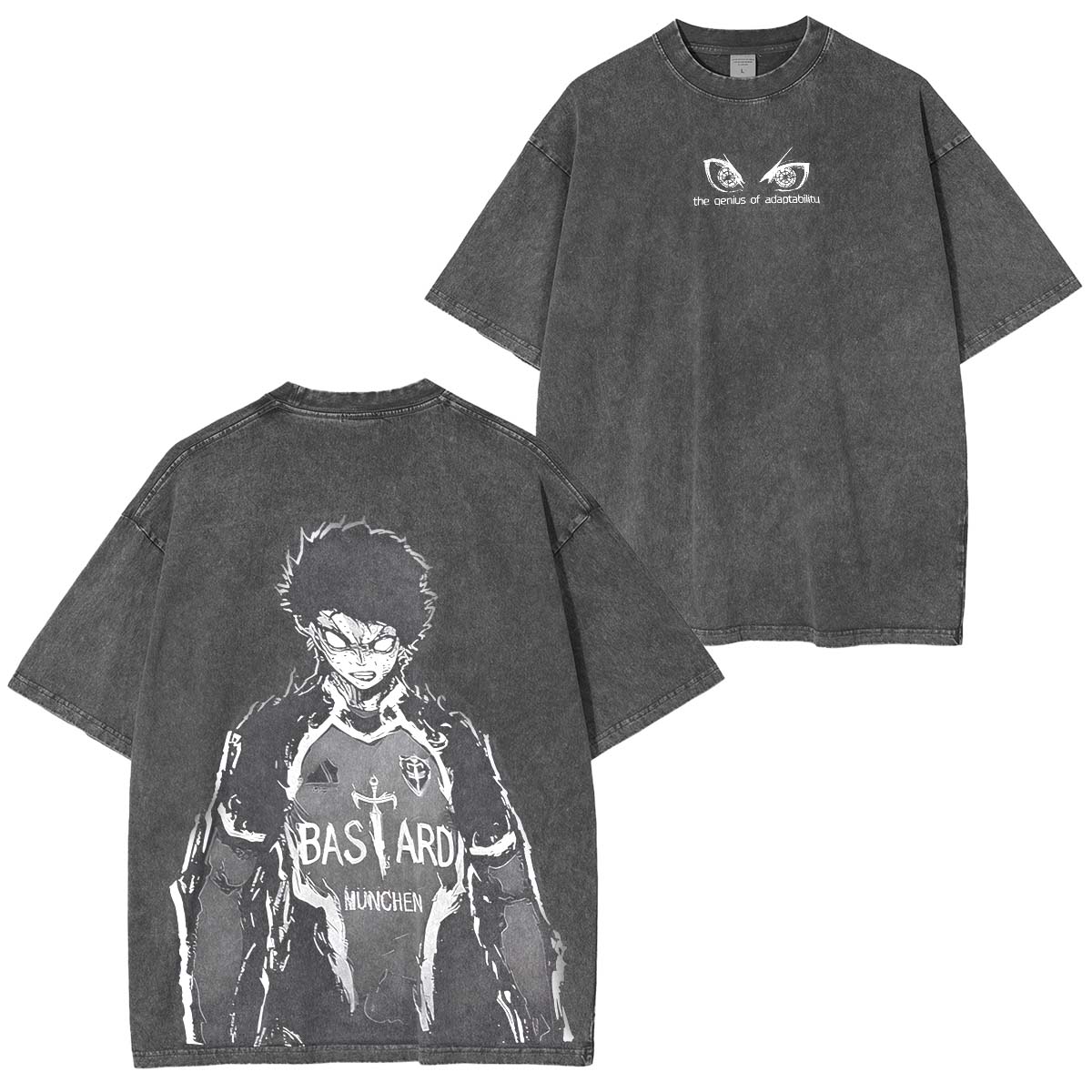 Isagi Unisex Fit Washed T-Shirt