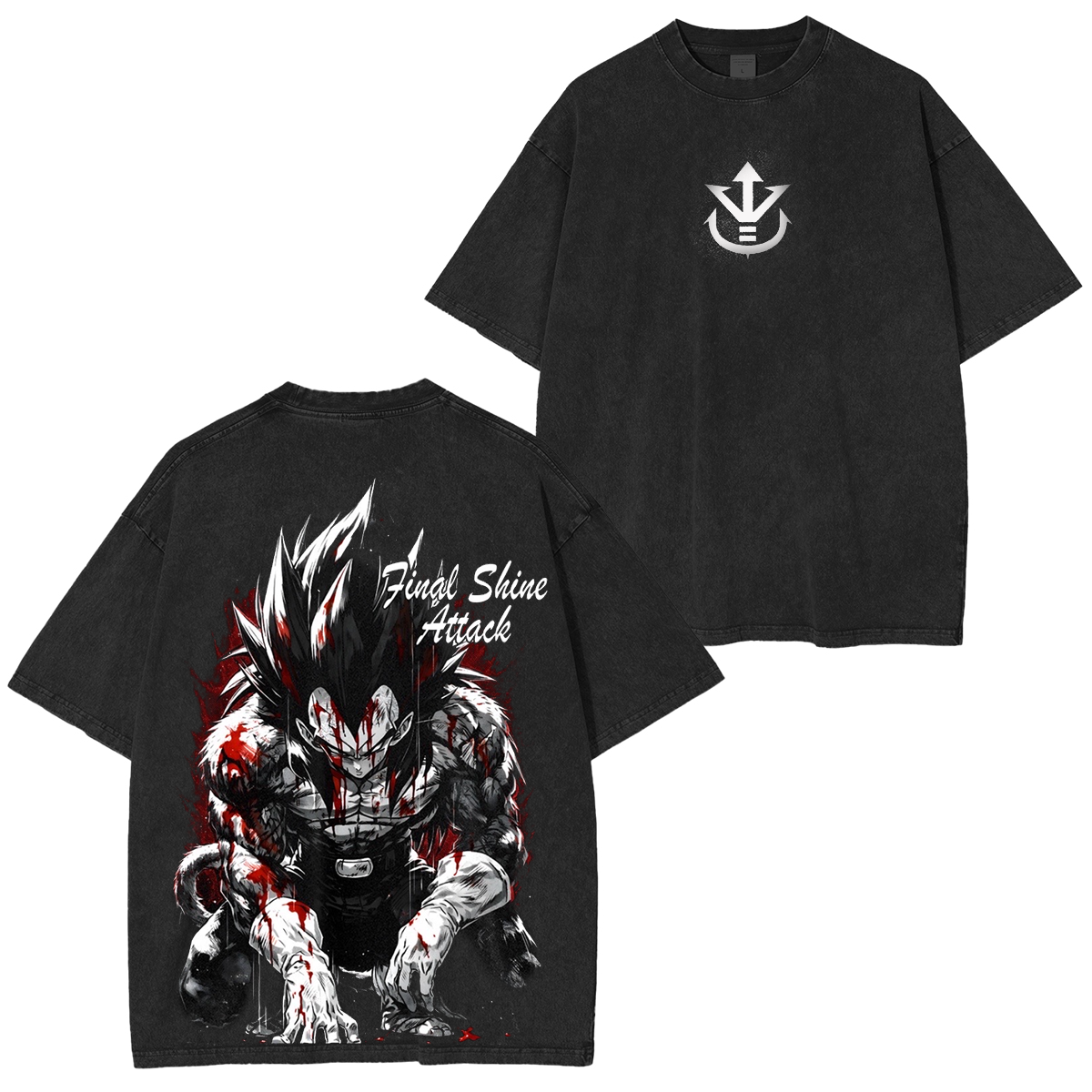 Dragon Ball Z Anime Washed T-shirt