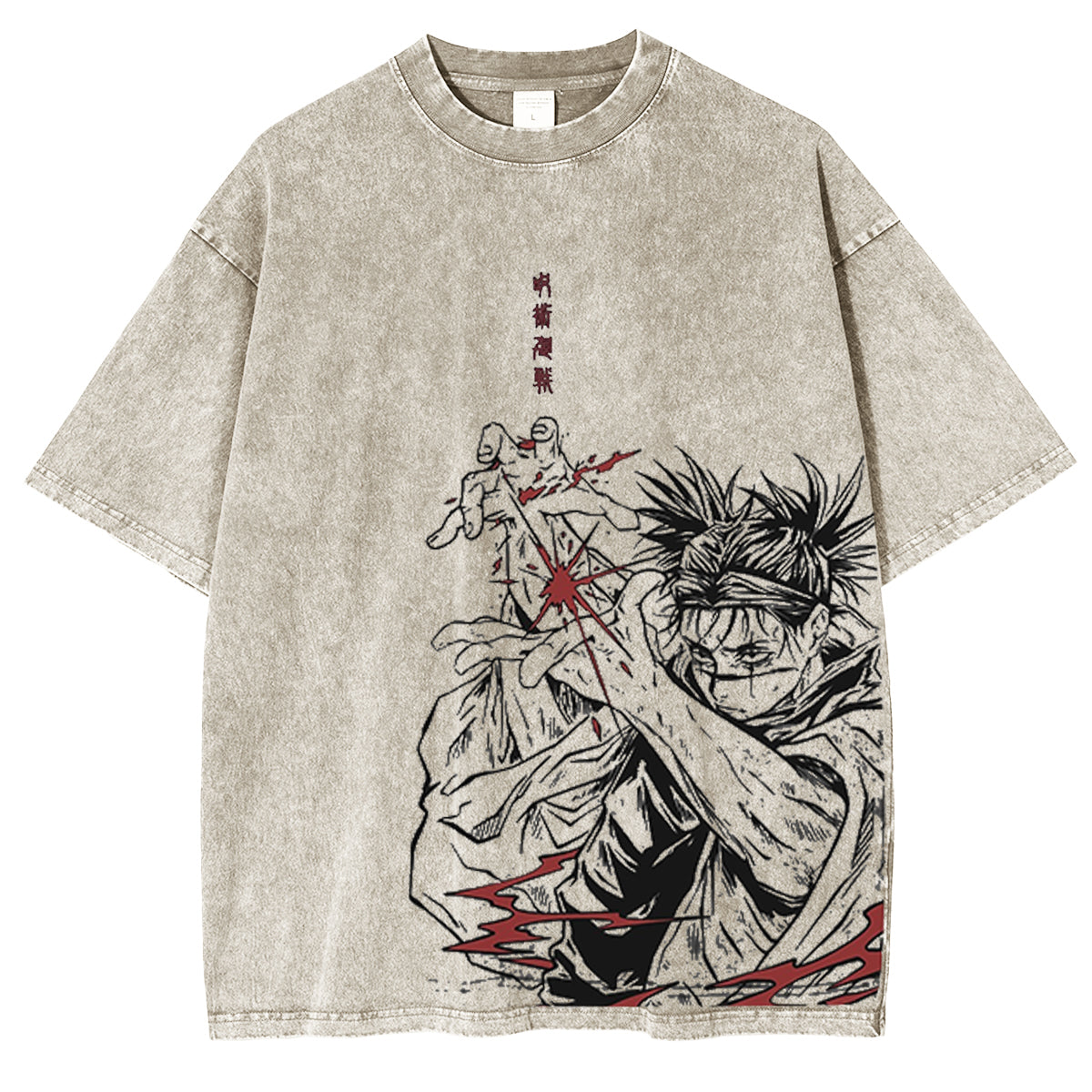 Lily Cho Jujutsu Kaisen Anime Unisex Washed T-Shirt