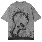 Fire Force Anime Unisex Washed T-Shirt