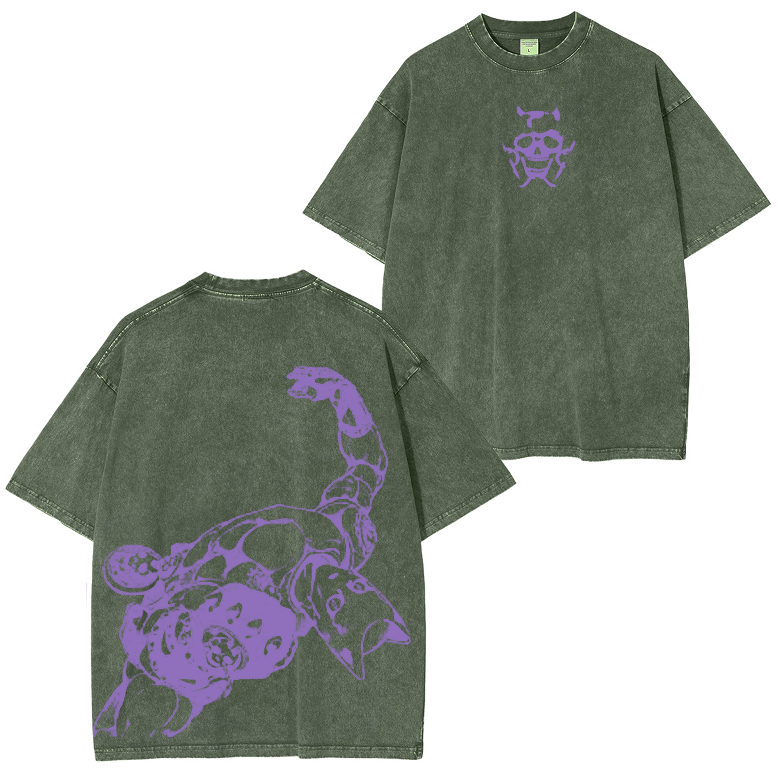 JoJo's Bizarre Adventure Diamond is Unbreakable Vintage Unisex Washed T-Shirt