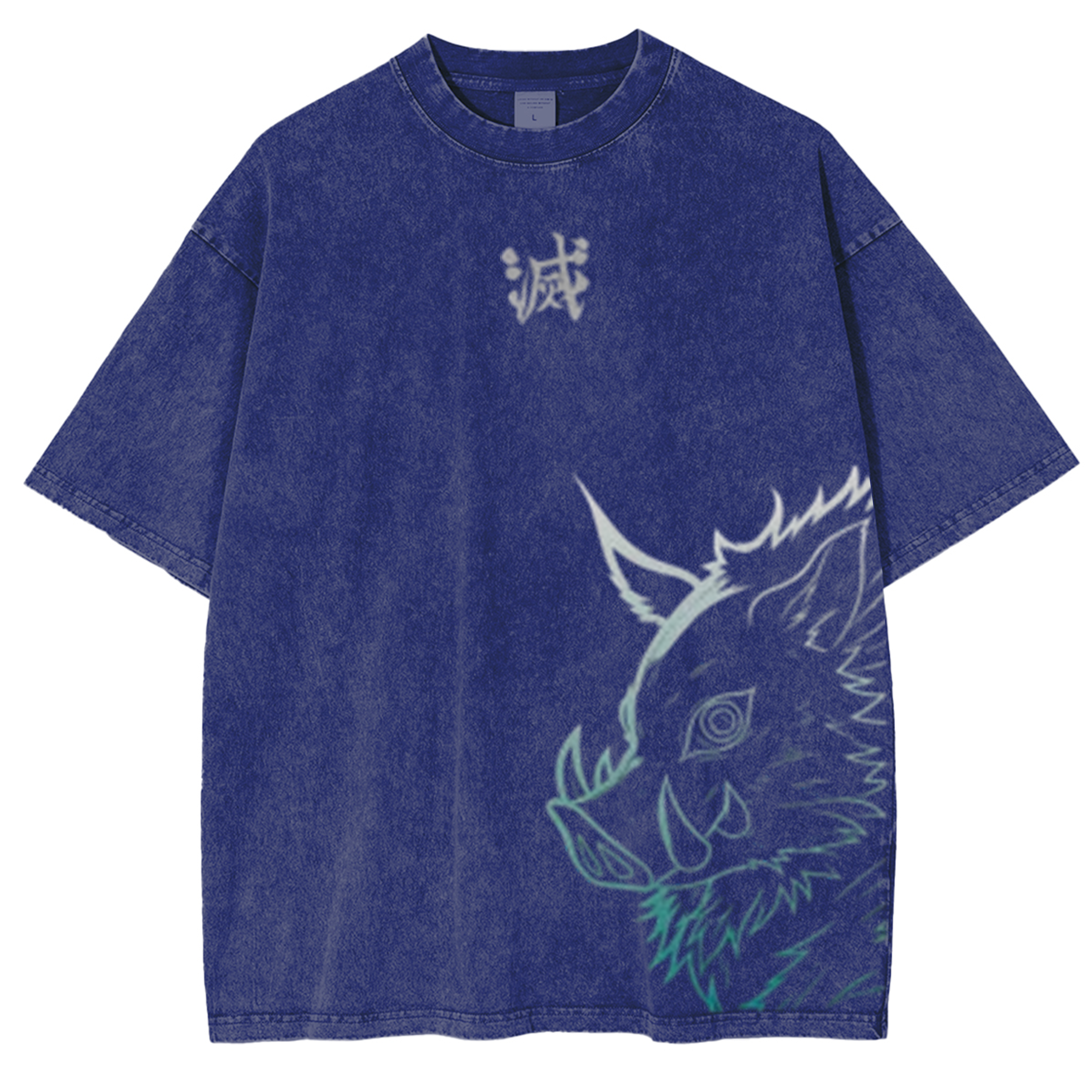 Demon Slayer Anime Unisex Washed T-Shirt