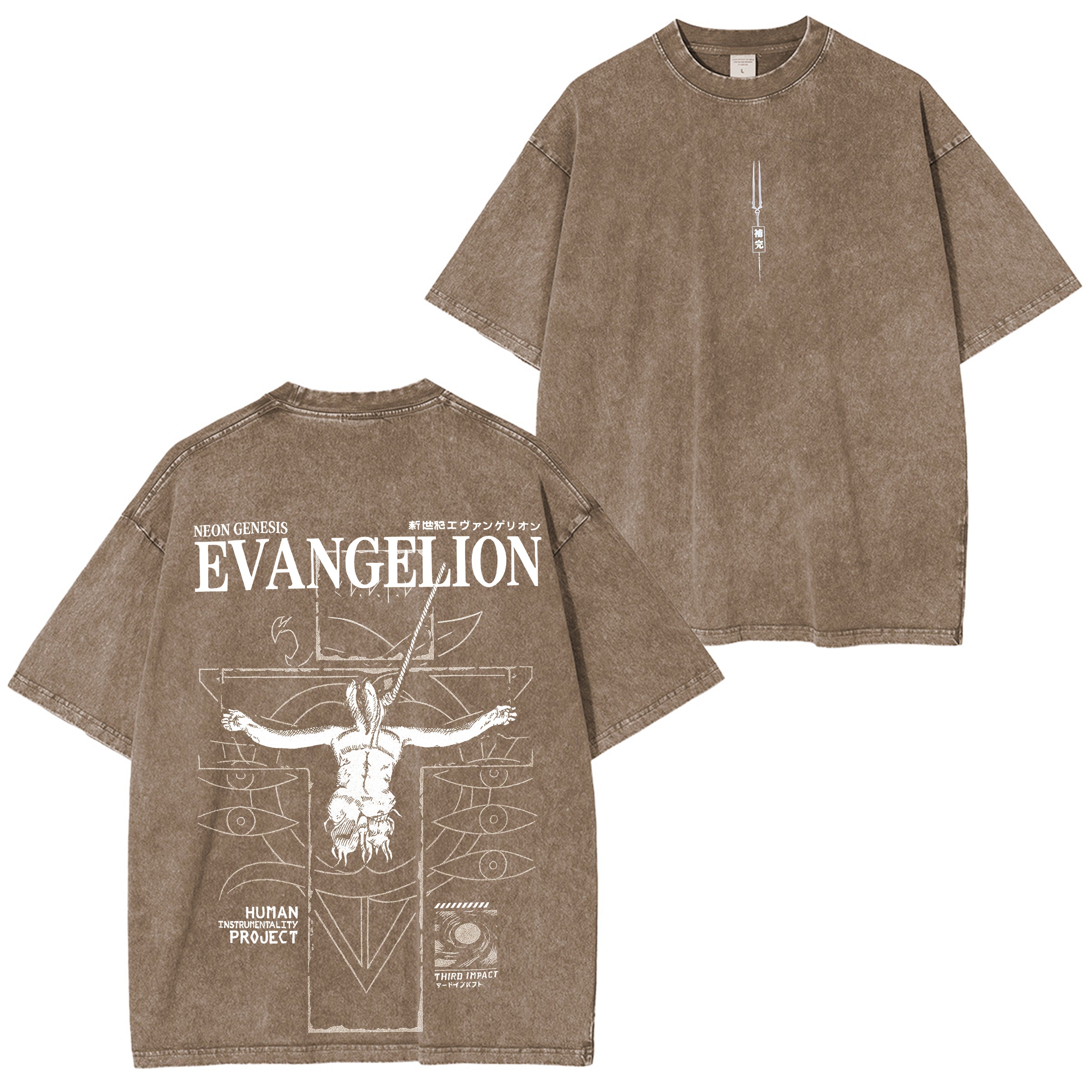 Camisa Lilith ACID WASH - Neon Genesis Evangelion T-Shirts