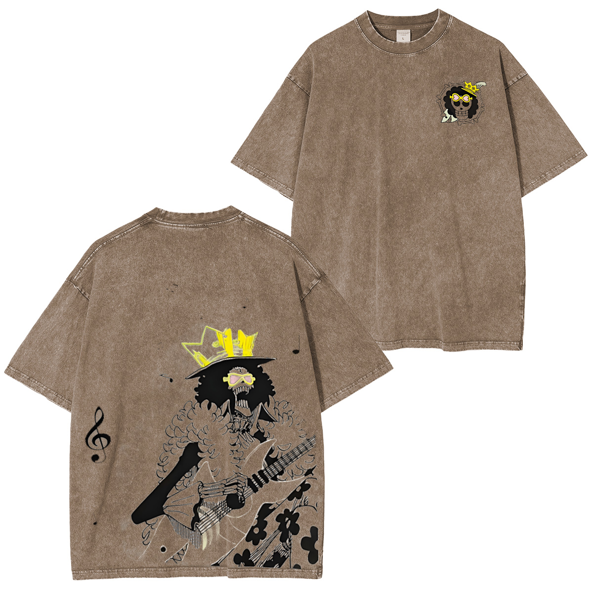 Brook Unisex Washed T-Shirt