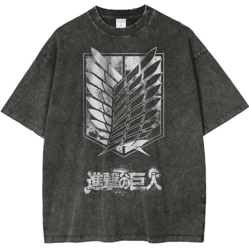 Attack On Titan Anime Vintage T-Shirt