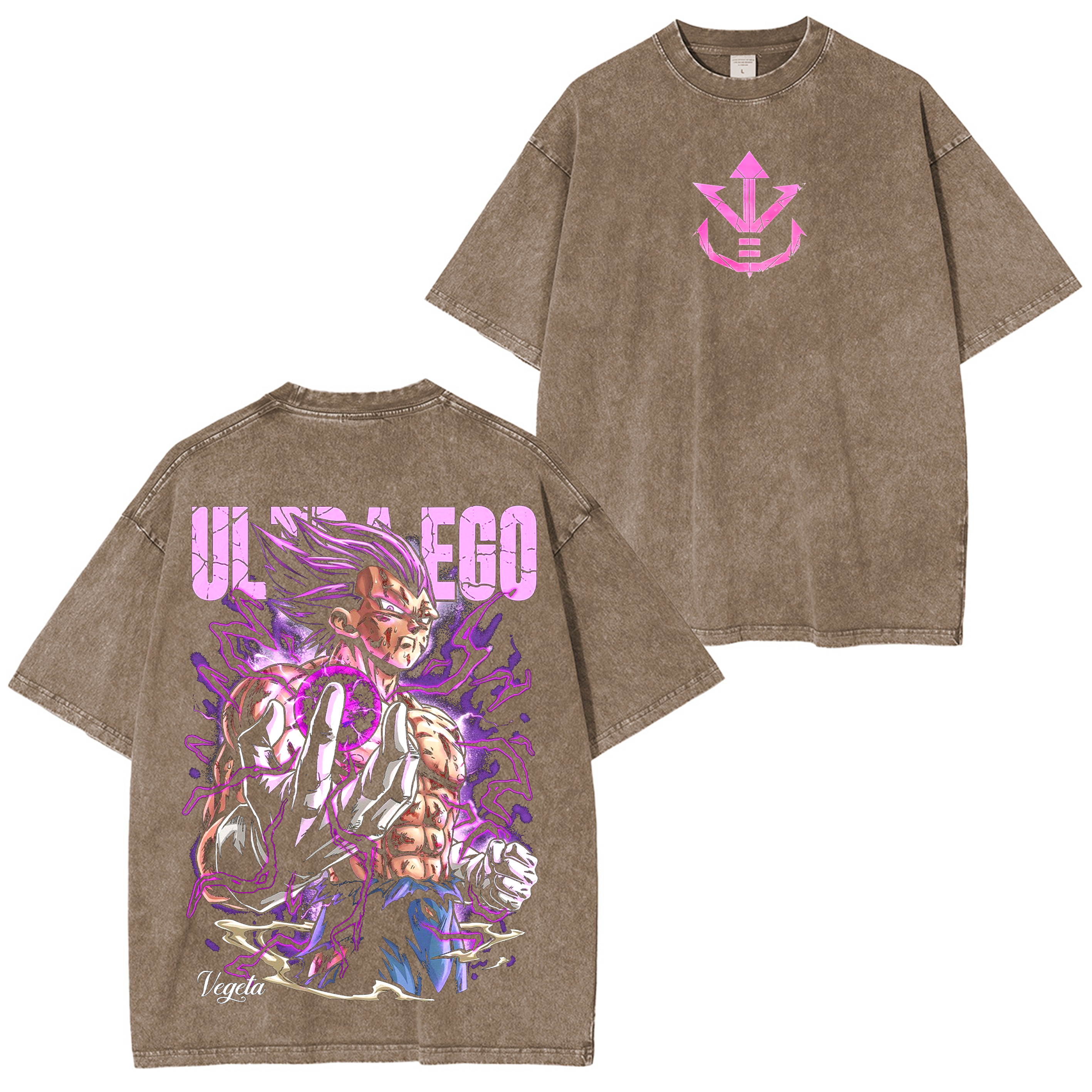 Vegeta,Dragon Ball Anime Washed T-shirt/Crewneck/Hoodie