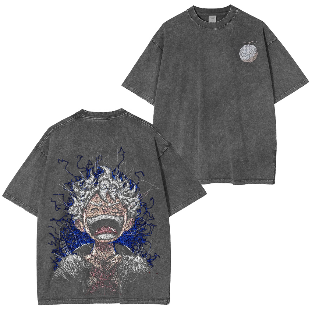Monkey D. Luffy One Piece Washed T-shirt/Crewneck/Hoodie