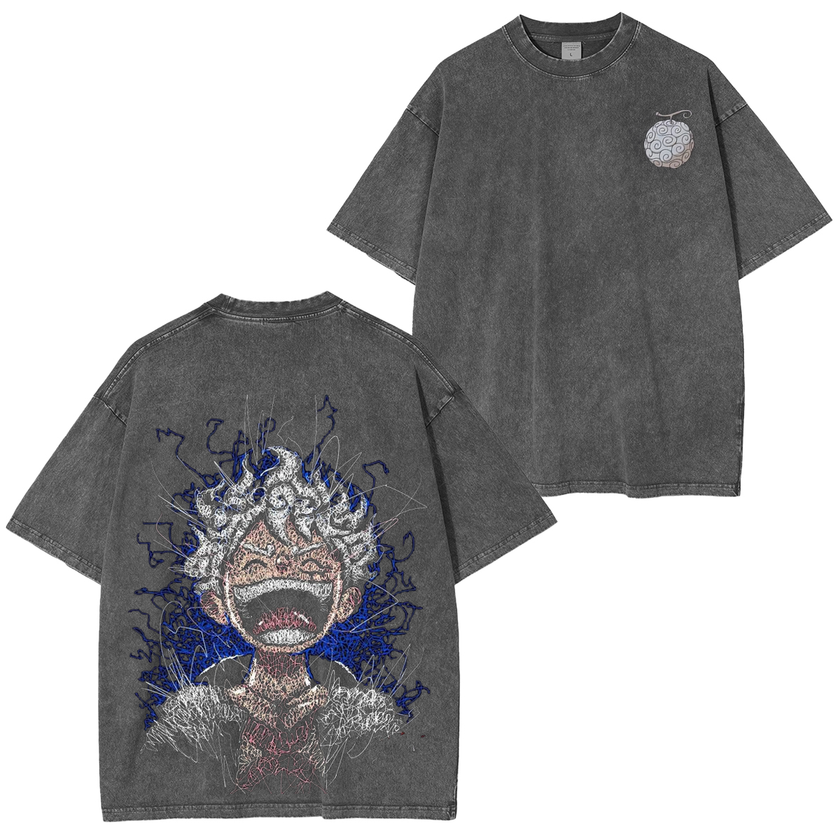 Monkey D. Luffy One Piece Washed T-shirt/Crewneck/Hoodie