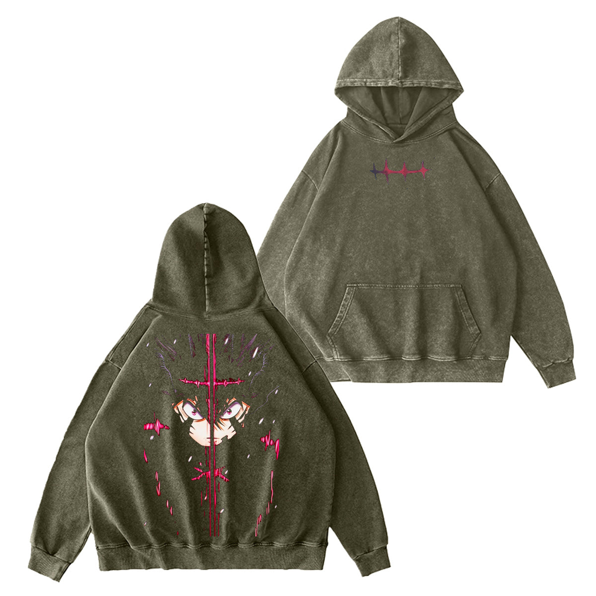 Black Clover Washed T-shirt/Crewneck/Hoodie
