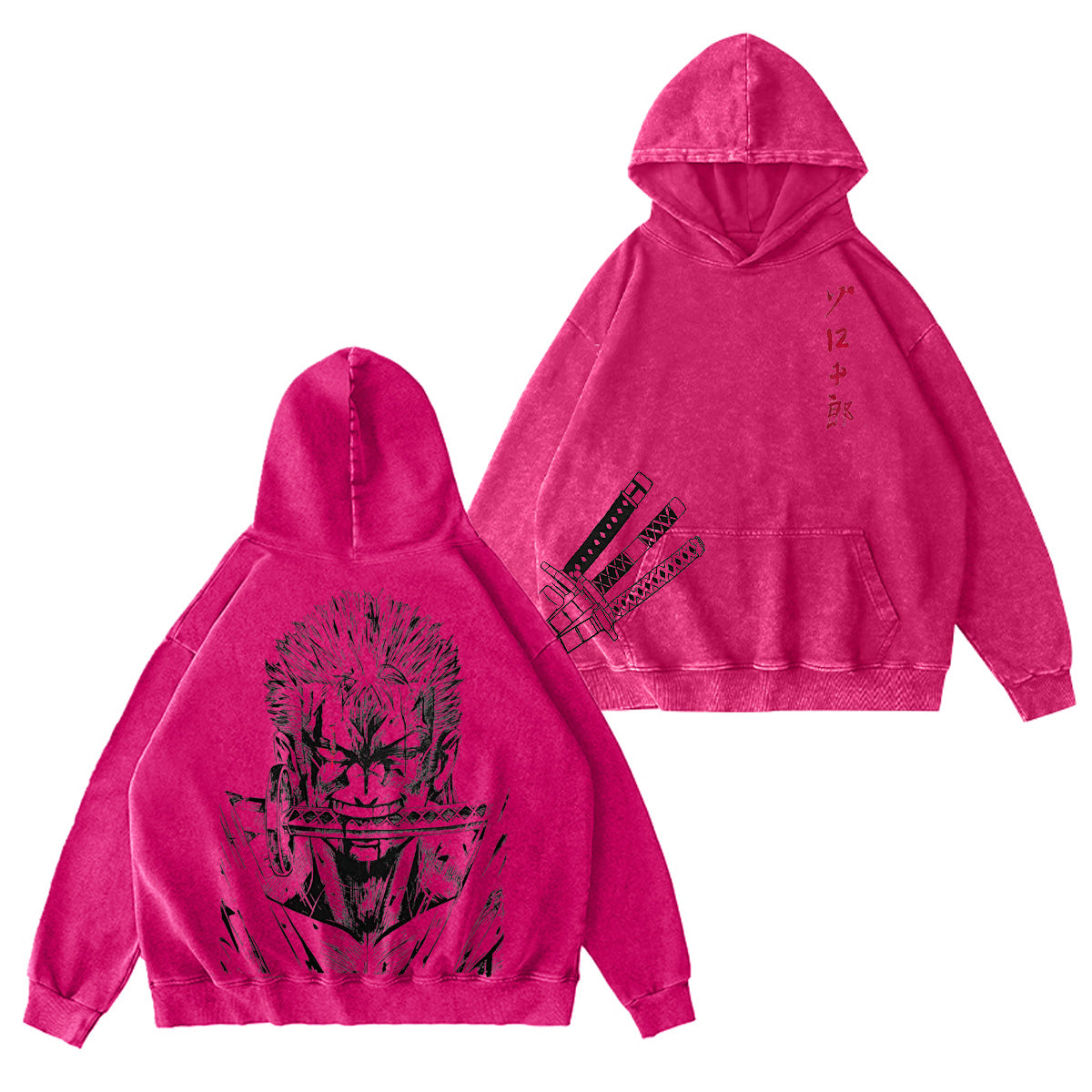 One Piece Washed T-shirt/Crewneck/Hoodie