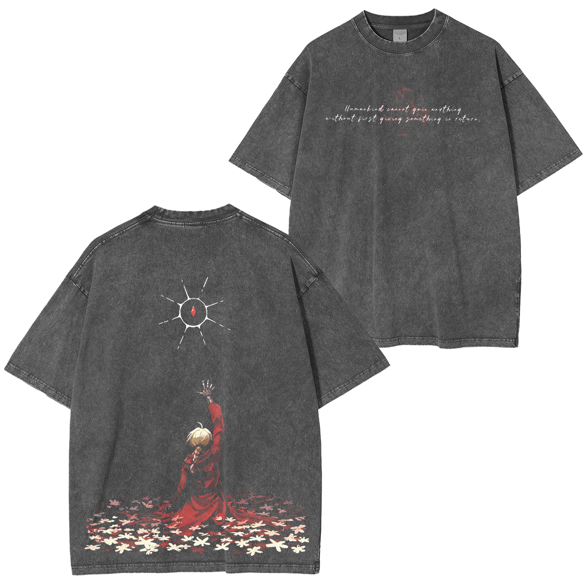 Fullmetal Alchemist Washed T-shirt
