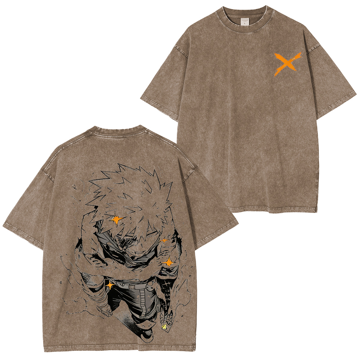 My Hero Academia Vintage washed T-shirt/Crewneck/Hoodie