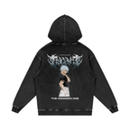 The Honored One Metal Streetwear Hoodie Washed
