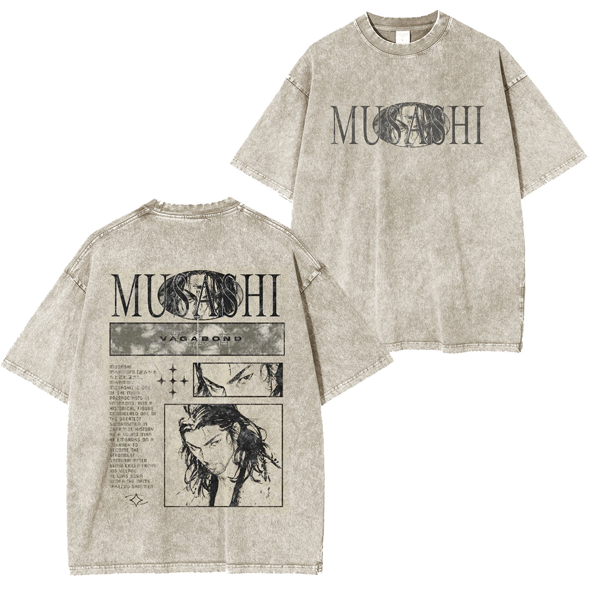 Epic Martial Arts Remera Vagabond Miyamoto Musashi T-shirt