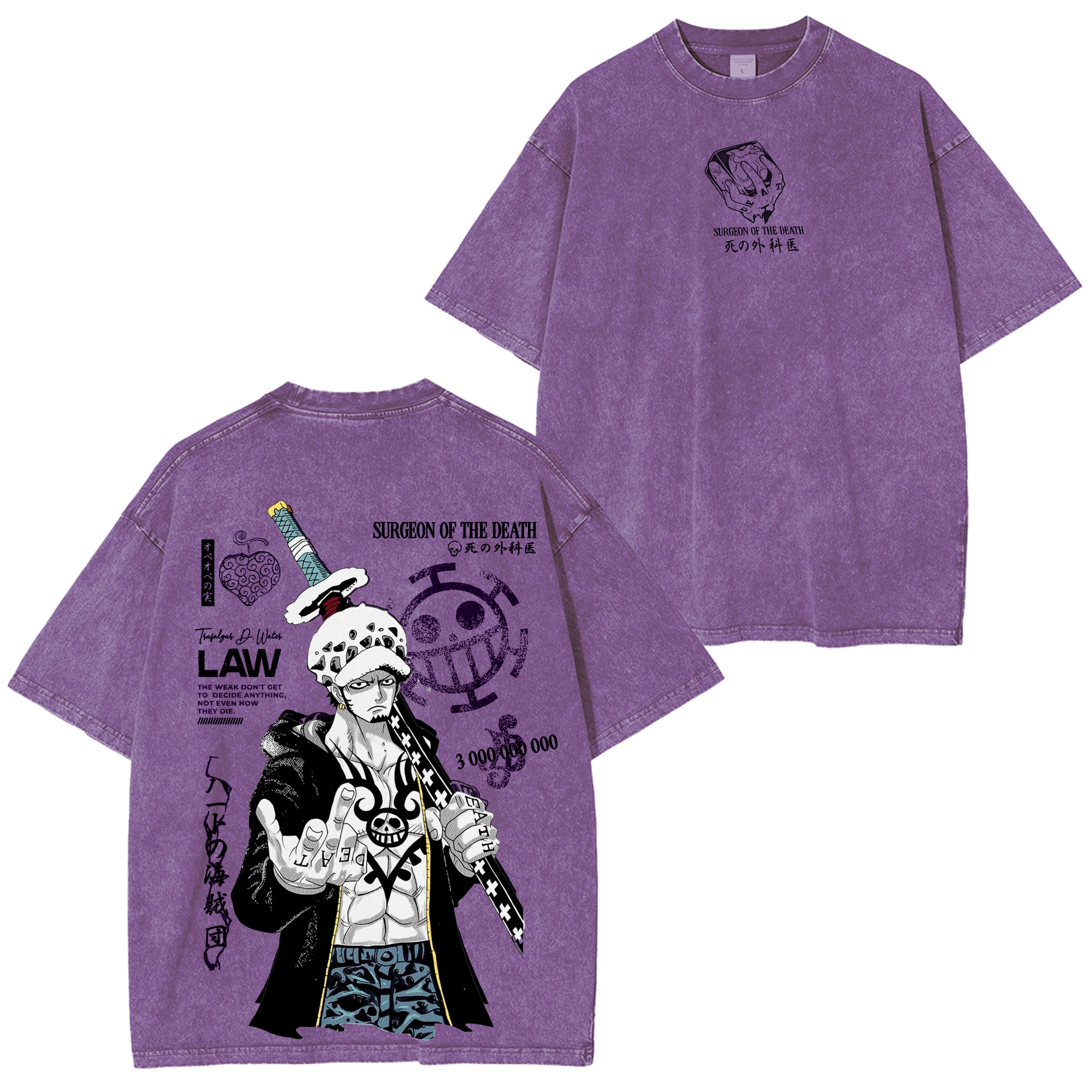 Camisa Trafalgar Law AnimeT-Shirts