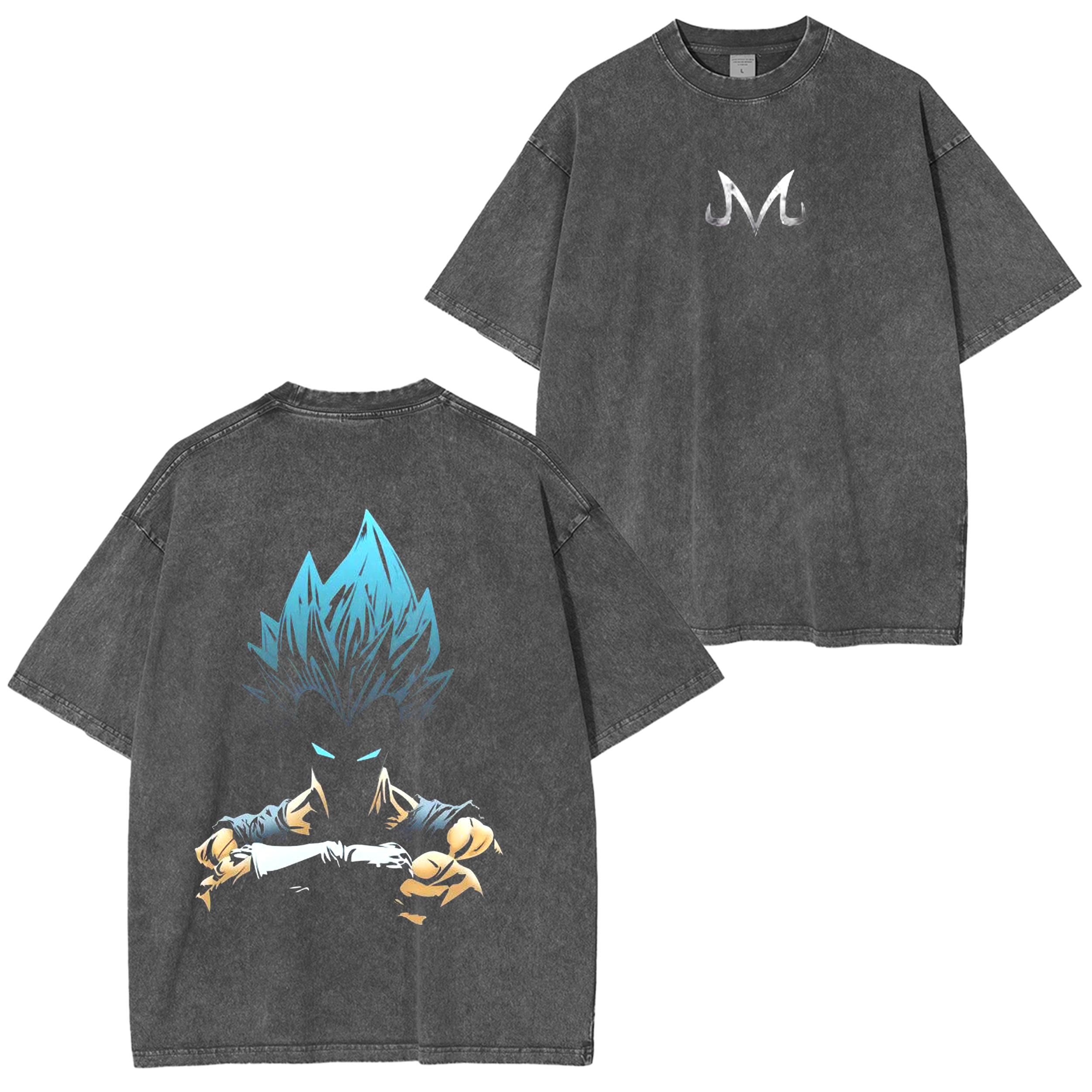 Dragon Ball Z Vegeta Vintage Washed T-shirt/Crewneck/Hoodie