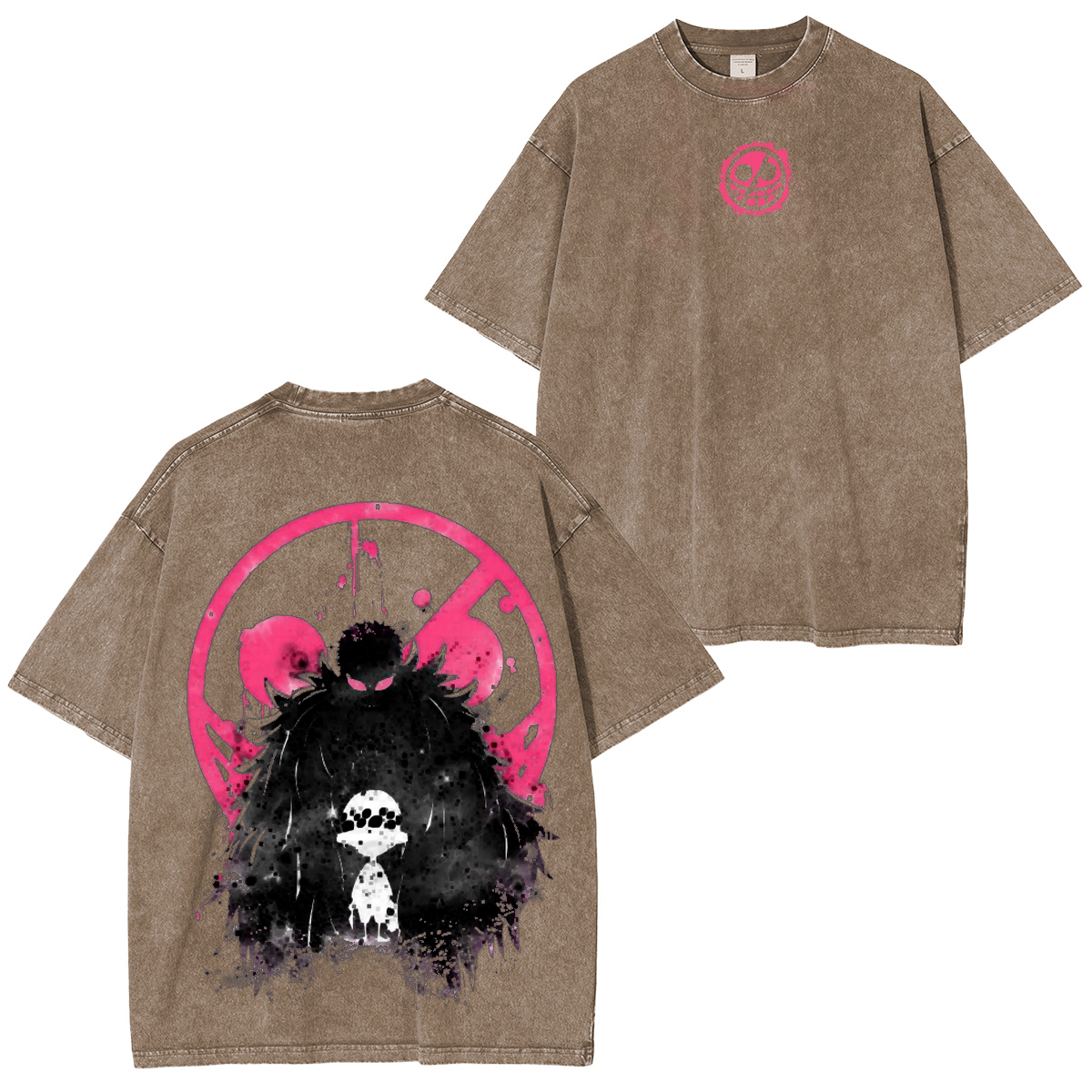Donquixote Doflamingo Vintage Retro Wash Tee