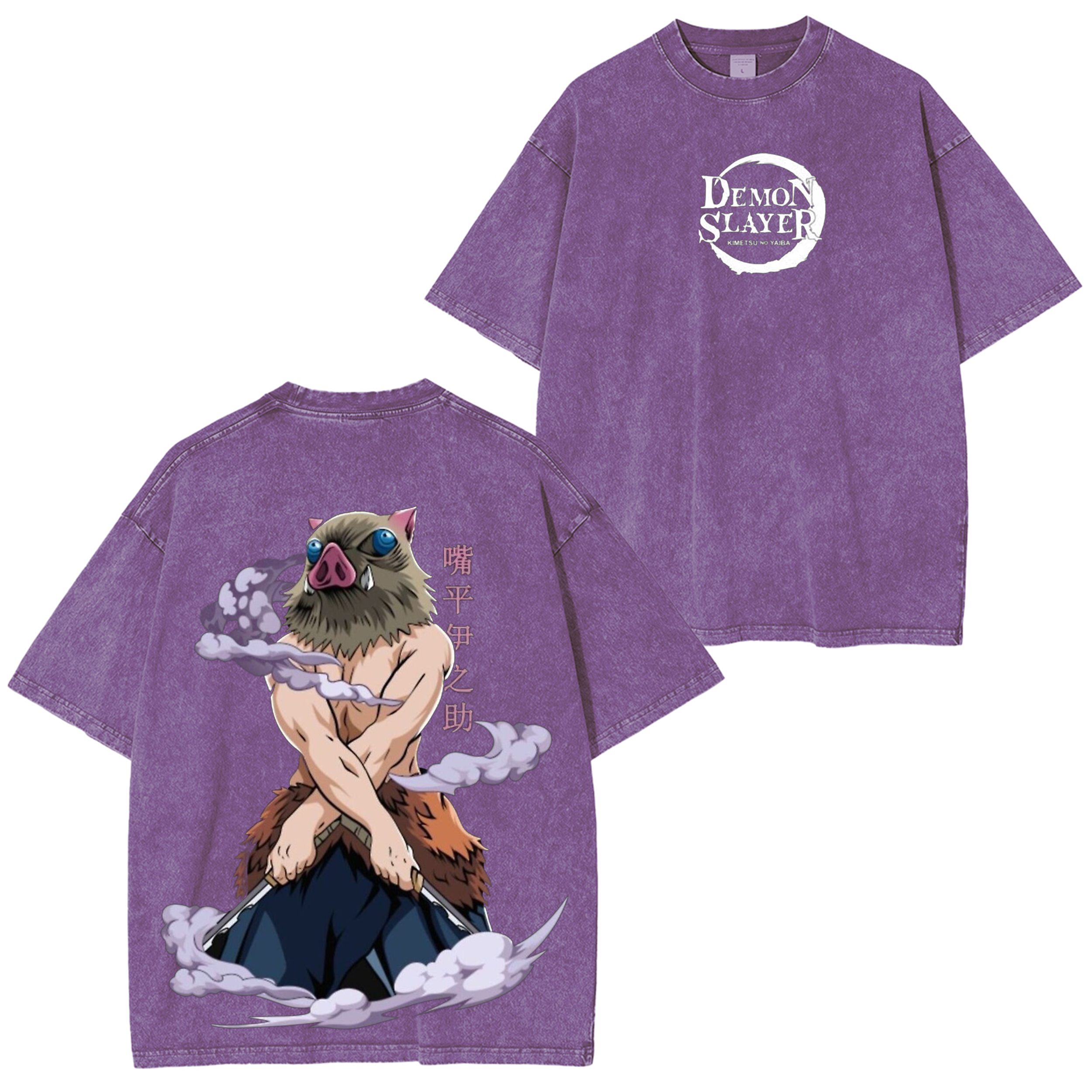 Demon Slayer Blade Unisex Washed T-Shirt
