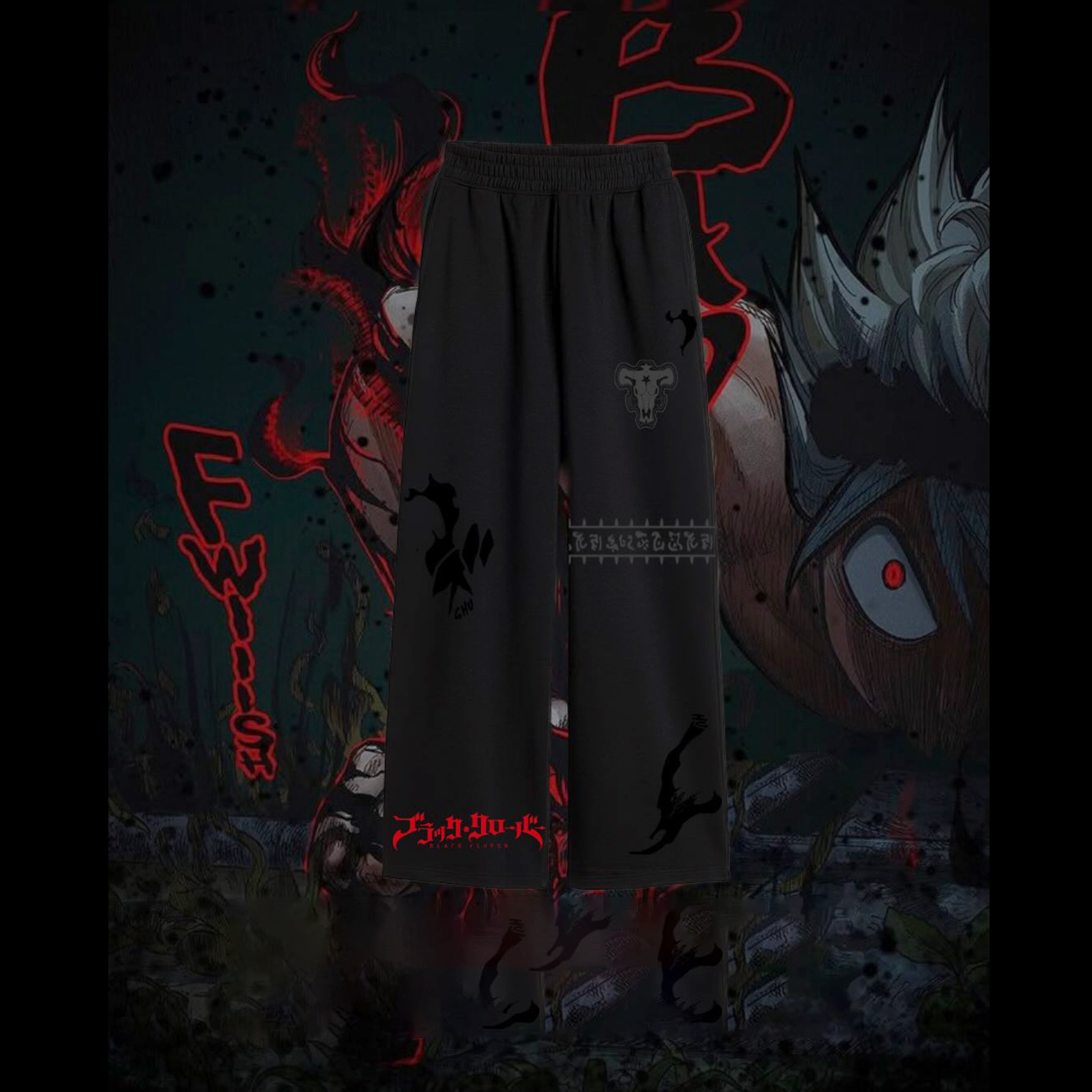 Black clover Vintage washed T-shirt/Crewneck/Hoodie