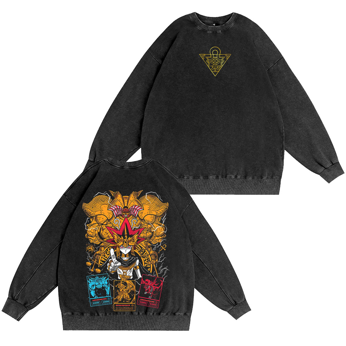 Yu-Gi-Oh!£ºYugi Mutou Vintage washed T-shirt/Crewneck/Hoodie